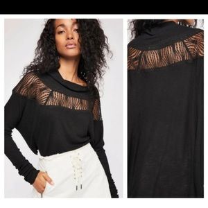 Free People Lace Thermal Top